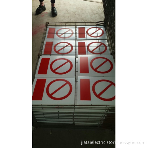 stainless steel sign plate